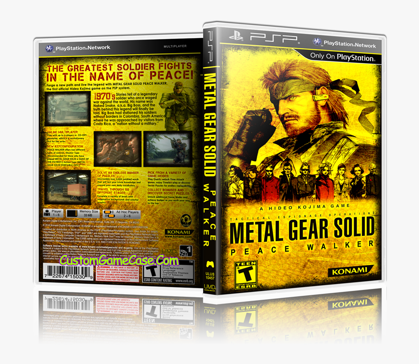 Transparent Solid Snake Png - Metal Gear Solid, Png Download, Free Download