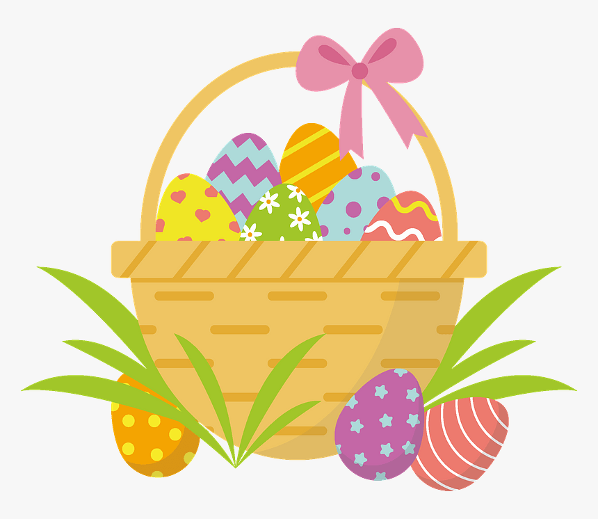 Easter Basket Clipart, HD Png Download, Free Download