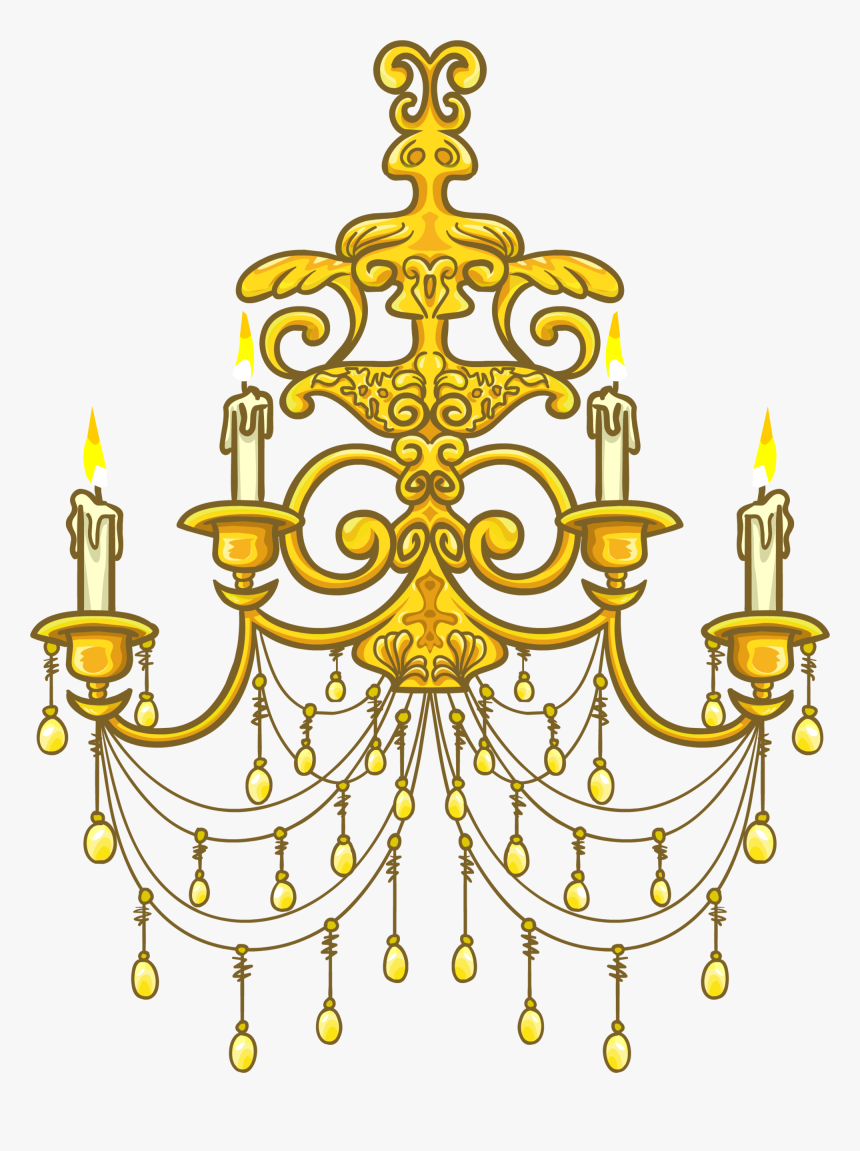 Cartoon Chandelier Png, Picture - Chandelier Clipart, Transparent Png, Free Download