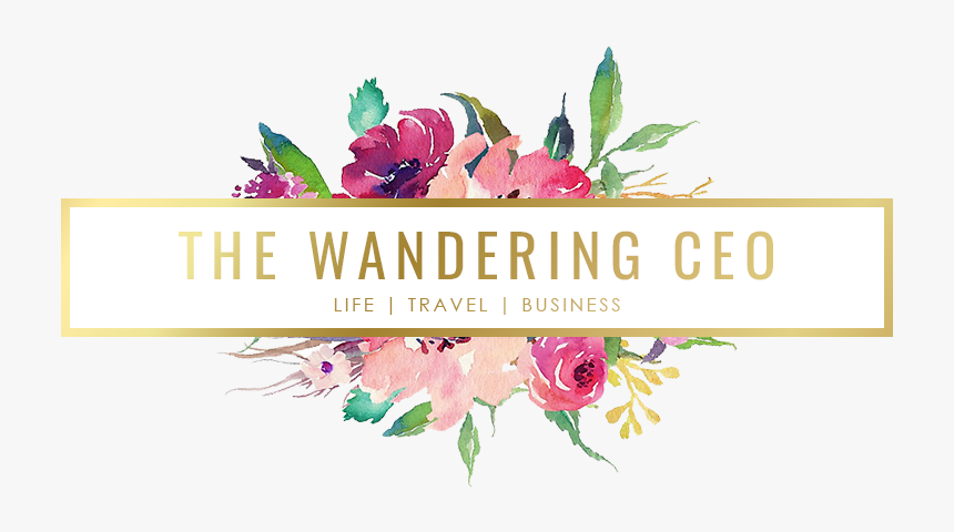 The Wandering Ceo - Pink And Purple Watercolor Flower, HD Png Download, Free Download