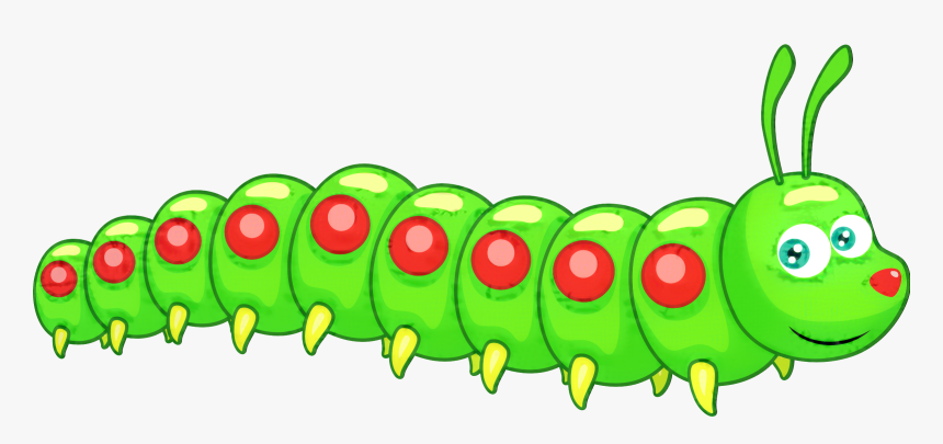 Caterpillar Clip Art Vector Graphics Image Portable - Transparent Background Caterpillar Clipart Png, Png Download, Free Download