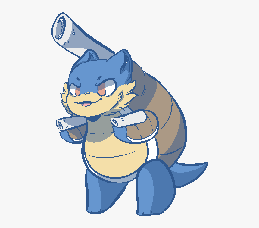 Mega Blastoise - Cartoon, HD Png Download, Free Download