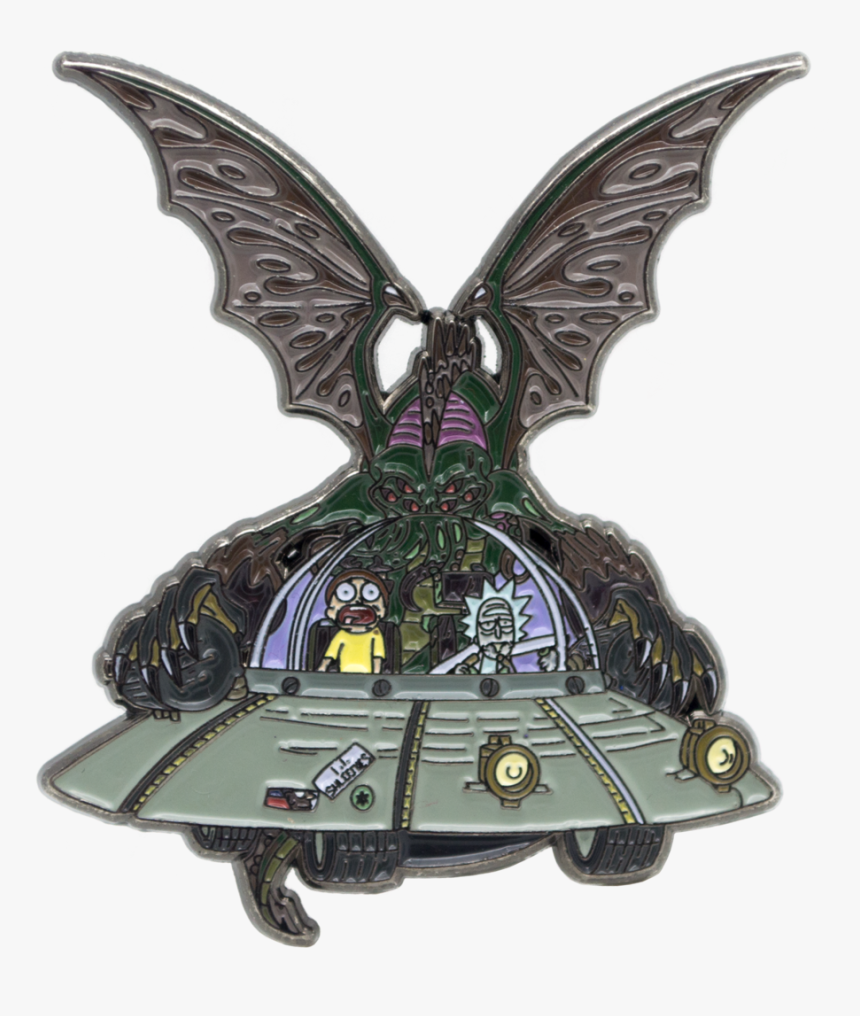 Cthulhu Rick & Morty Enamel Pin - Rick And Morty, HD Png Download, Free Download
