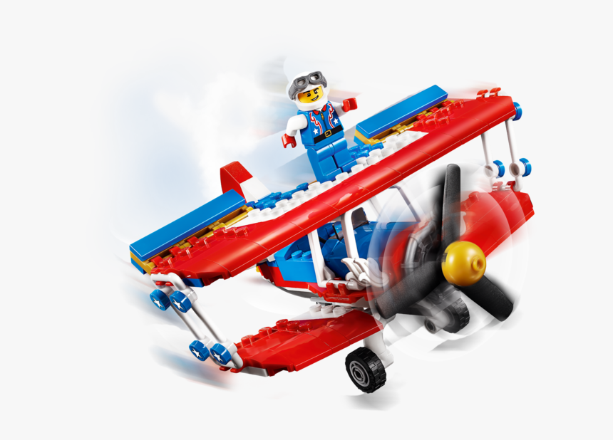 Transparent Lego Png - Lego Daredevil Stunt Plane, Png Download, Free Download