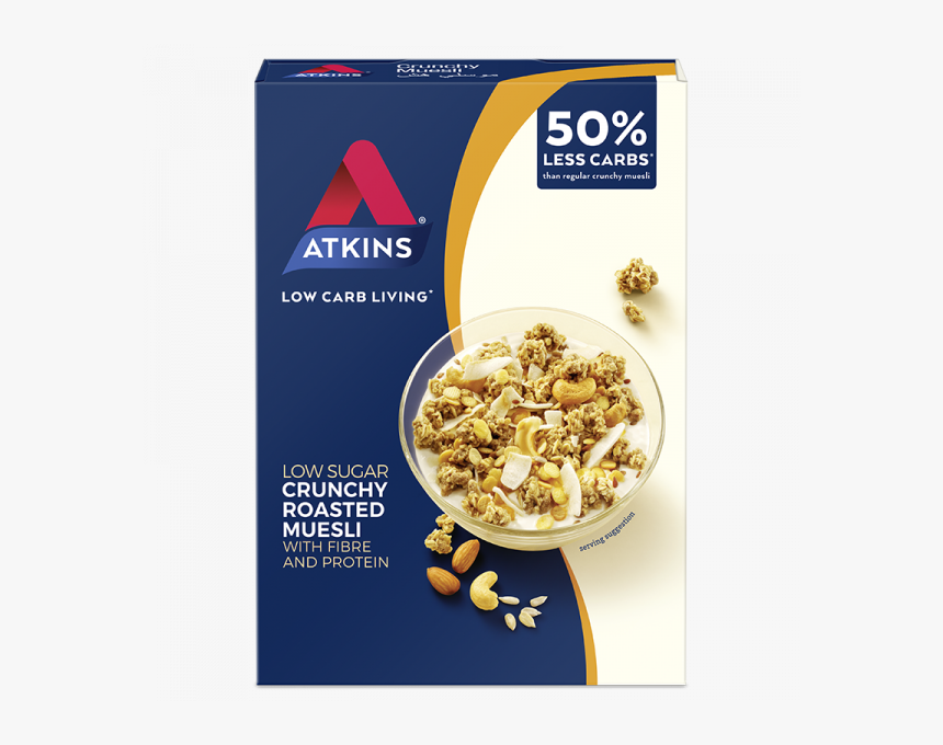 Crunchy Muesli - Atkins Low Carb Muesli, HD Png Download, Free Download