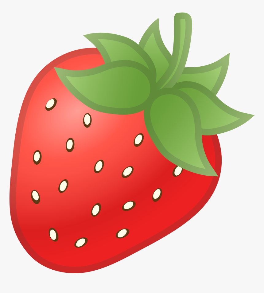 Strawberry Icon - Strawberry Emoji Png, Transparent Png, Free Download