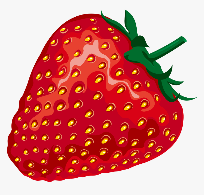 Transparent Strawberries Png - Red Strawberry Clip Art, Png Download, Free Download