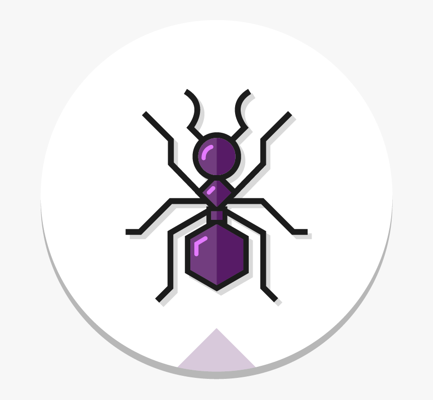 Circle Ant Color - Illustration, HD Png Download, Free Download