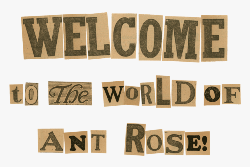 Welcome To The World Of Ant Rose Rosemary Mack Lighter - Calligraphy, HD Png Download, Free Download
