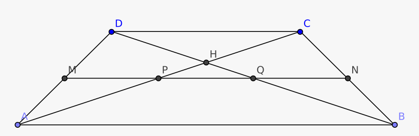 Isosceles Trapezoid Png - Diagram, Transparent Png, Free Download