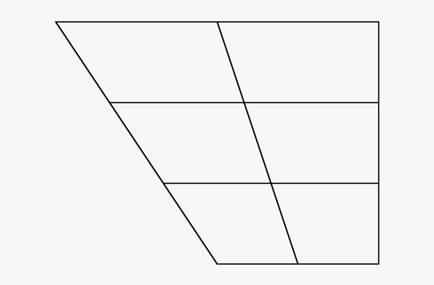 Blank Vowel Trapezoid - Empty Vowel Chart, HD Png Download, Free Download