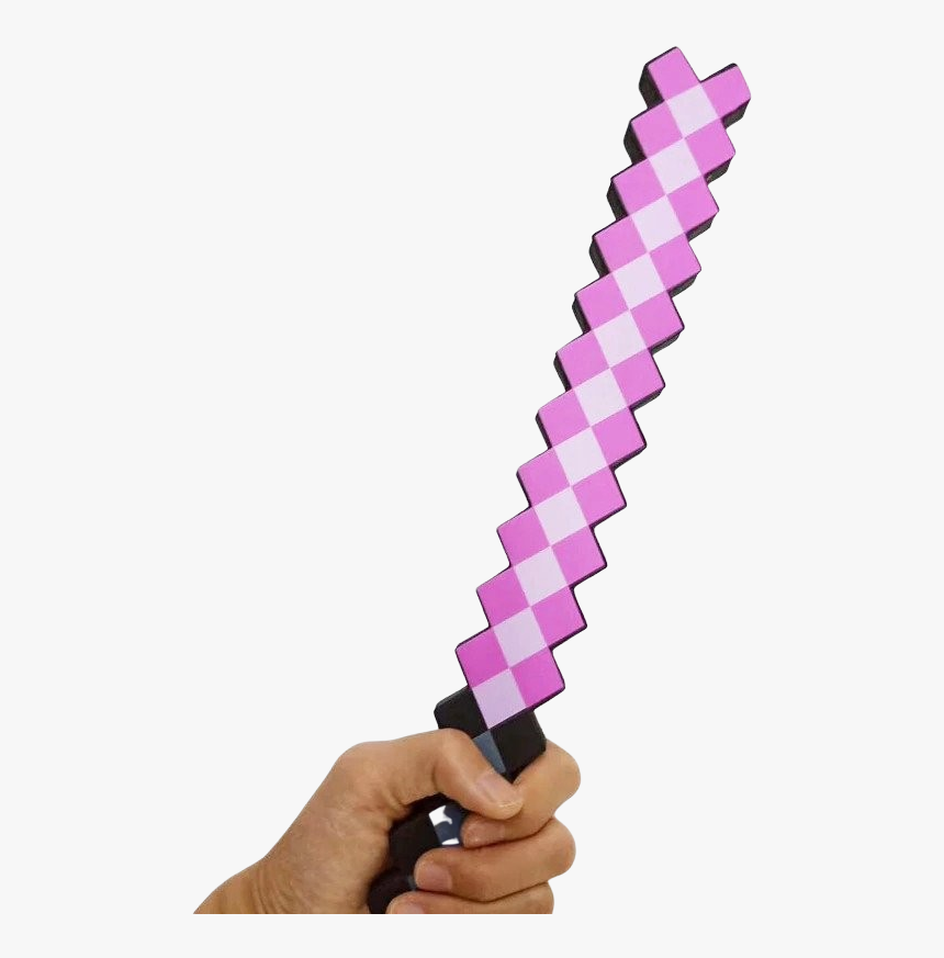 Minecraft Purple Sword - Toy, HD Png Download, Free Download