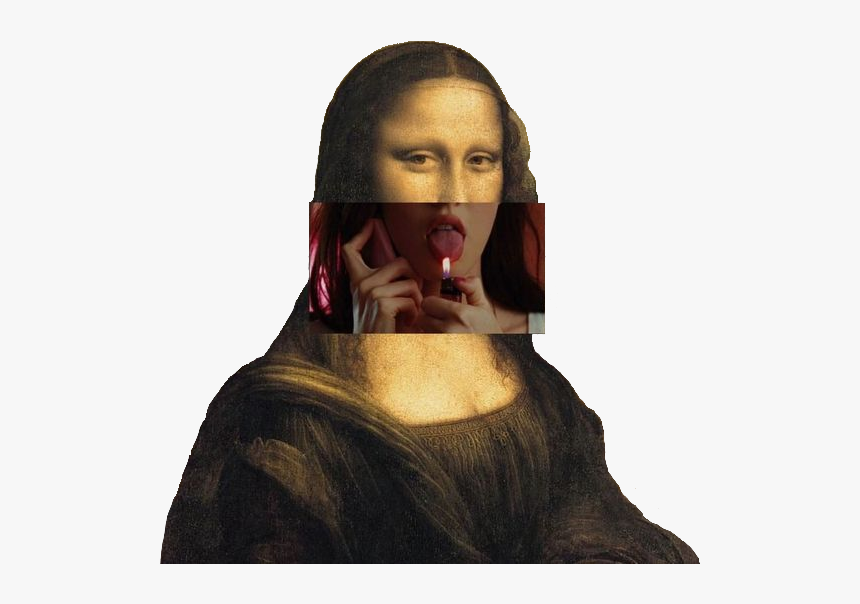 Ebic 👁👅👁
this Took Me A While To Make Into A Png - Mona Lisa Jennifers Body, Transparent Png, Free Download