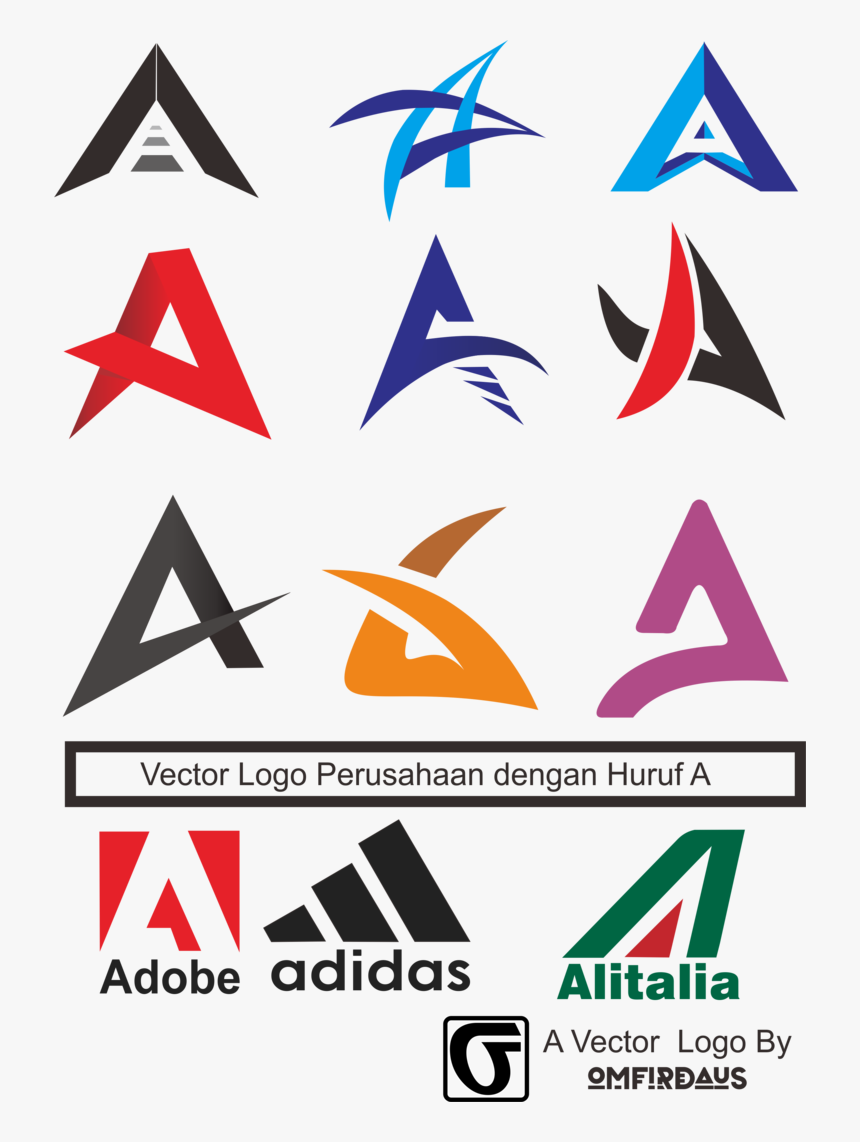 Logo Huruf A Png 2 » Png Image - Adidas, Transparent Png, Free Download