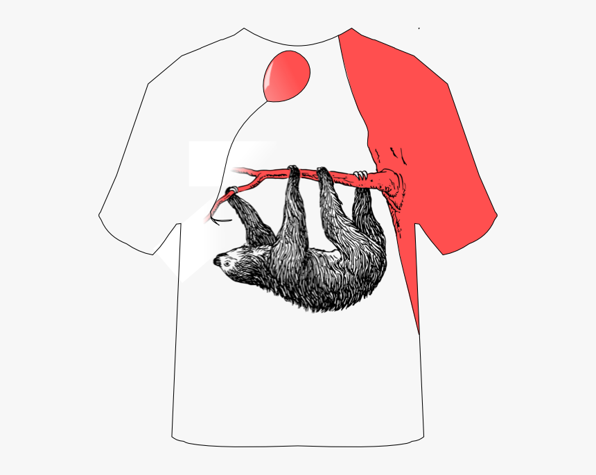 Sketch Sloth Black And White, HD Png Download, Free Download