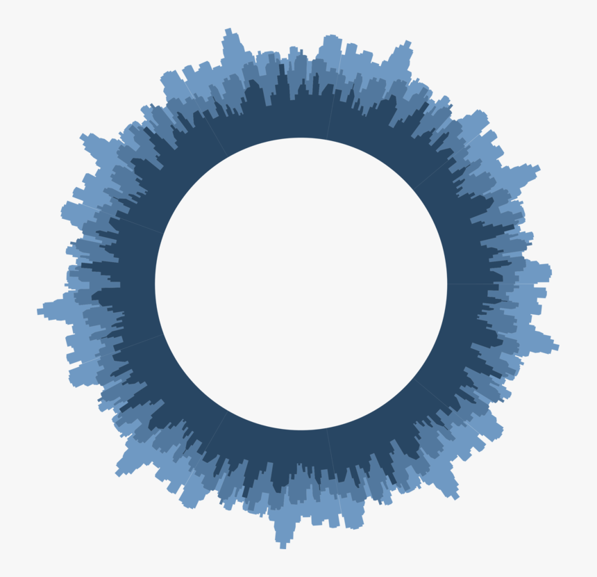 Blue,circle,sky - Blue Circle Frames Png, Transparent Png, Free Download