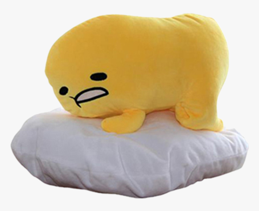 Egg Yolk Lazy Brother Pillow Plush Toy Doll Gudetama - Stuffed Toy, HD Png Download, Free Download