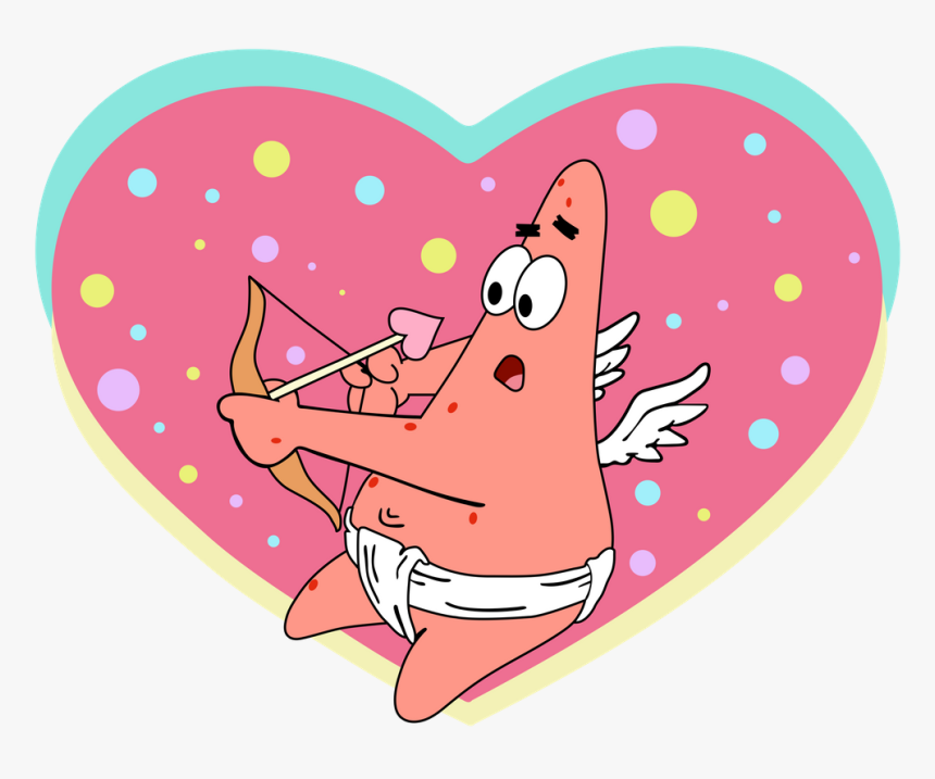 Patrick Star As Cupid, HD Png Download, Free Download