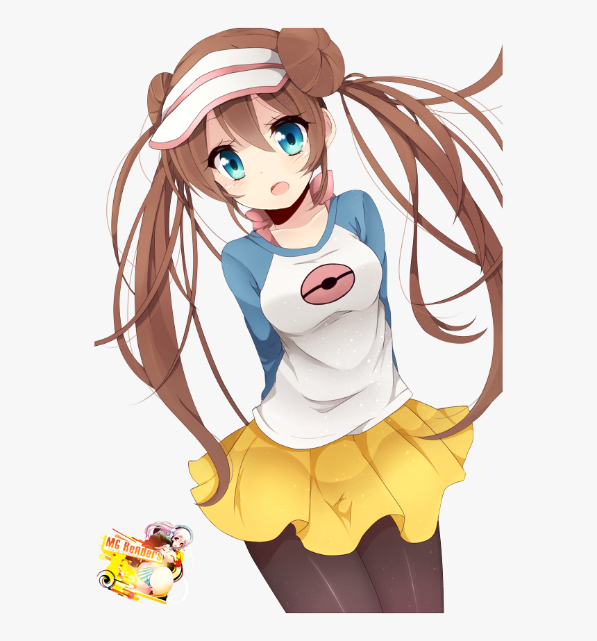 Pokemon Black And White 2 Girl, HD Png Download - kindpng