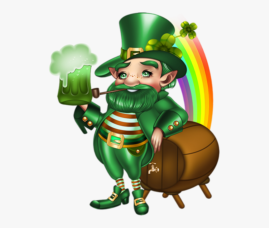 Transparent Leprechaun Saint Patrick S Day Cartoon - Leprechaun Irish Saint Patrick Day, HD Png Download, Free Download