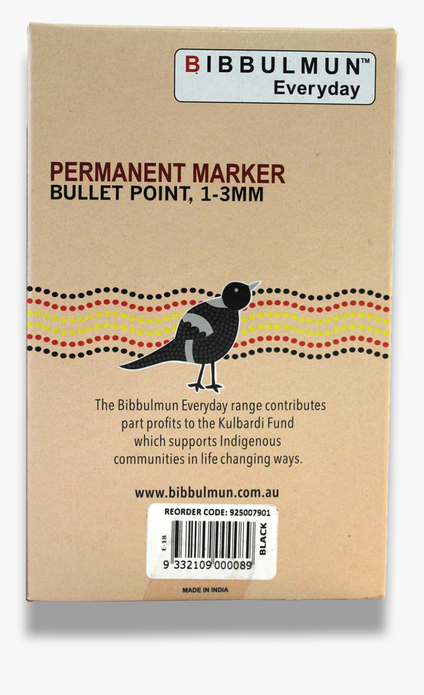 Bibbulmun Permanent Markers Have A Bullet Tip For Smooth - Ear, HD Png Download, Free Download
