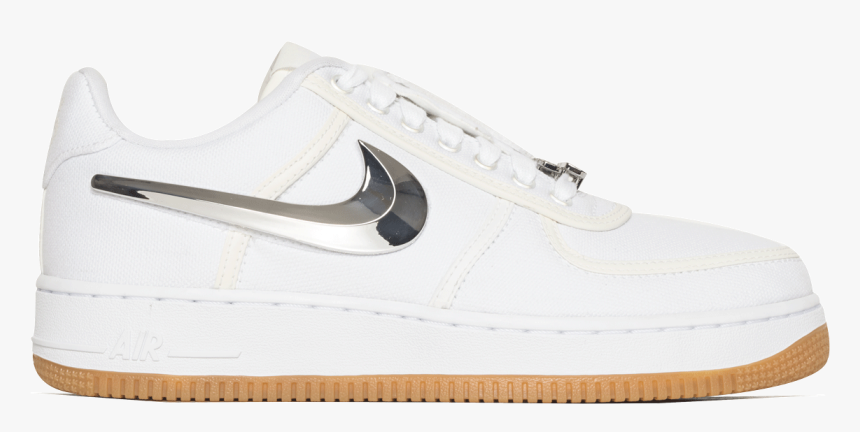 Air Force 1 Low Travis Scott Aq4211-100 - Sneakers, HD Png Download, Free Download