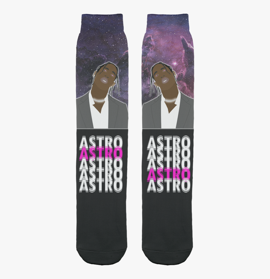 Travis Scott ﻿socks - Hockey Sock, HD Png Download, Free Download