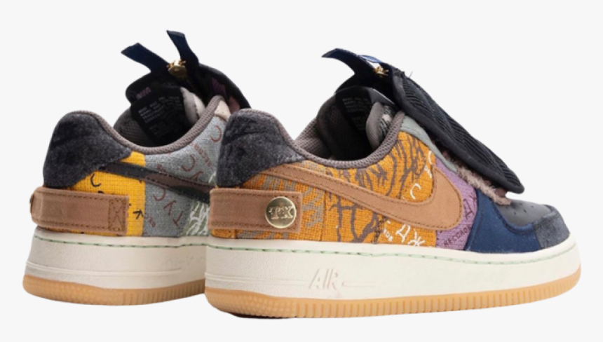 Travis Scott X Nike Air Force 1 Low Cactus Jack, HD Png Download, Free Download