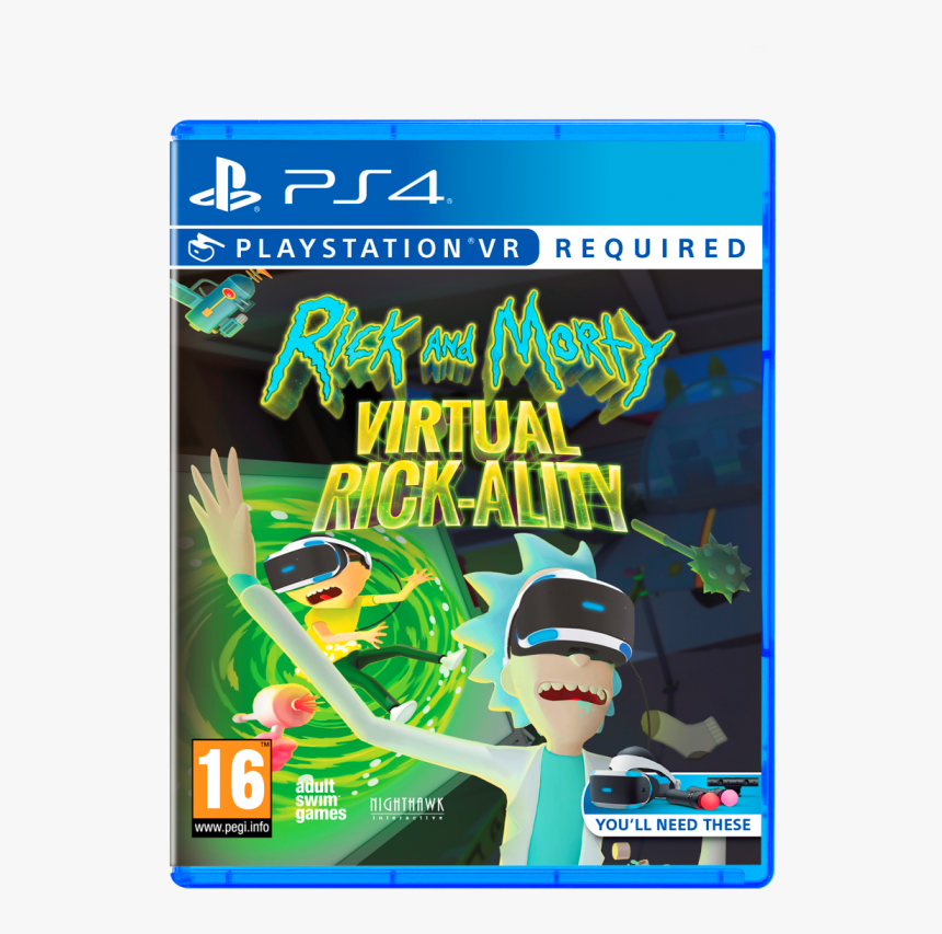 Rick And Morty Virtual Rick Ality Ps4, HD Png Download, Free Download