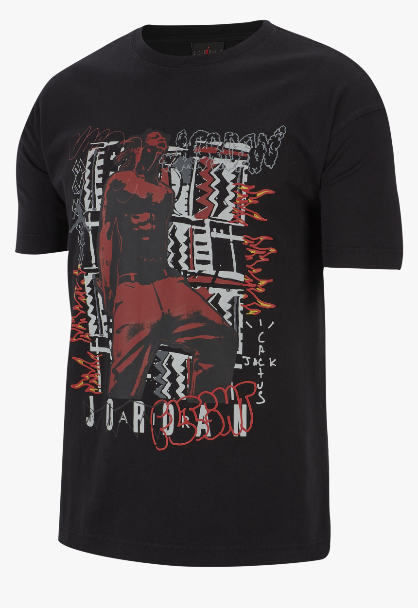 Travis Scott X Jordan Shirt, HD Png Download, Free Download