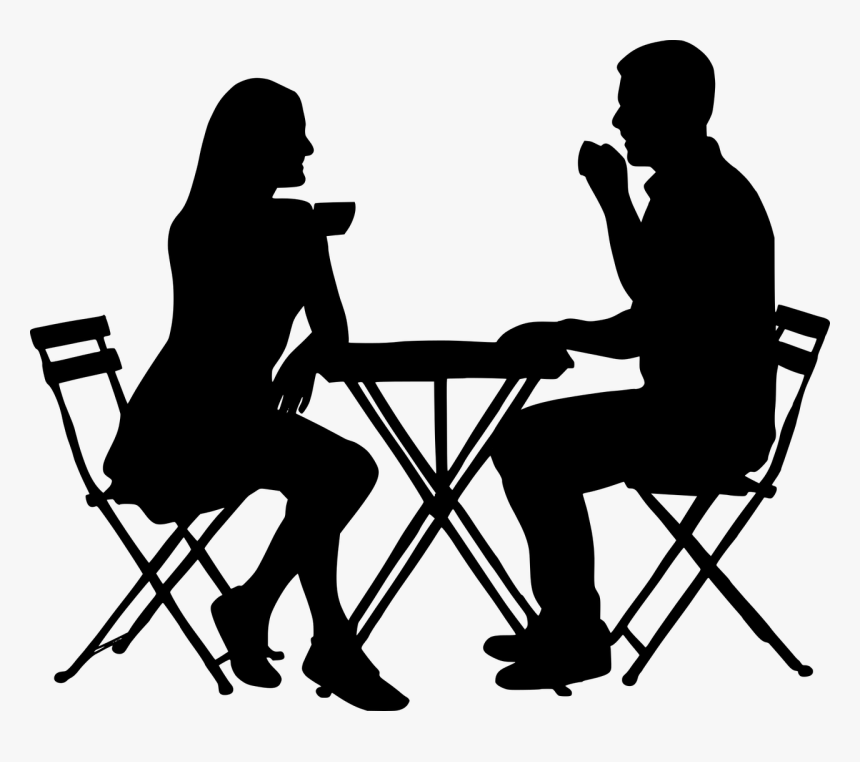 Sitting People Png Silhouette, Transparent Png, Free Download