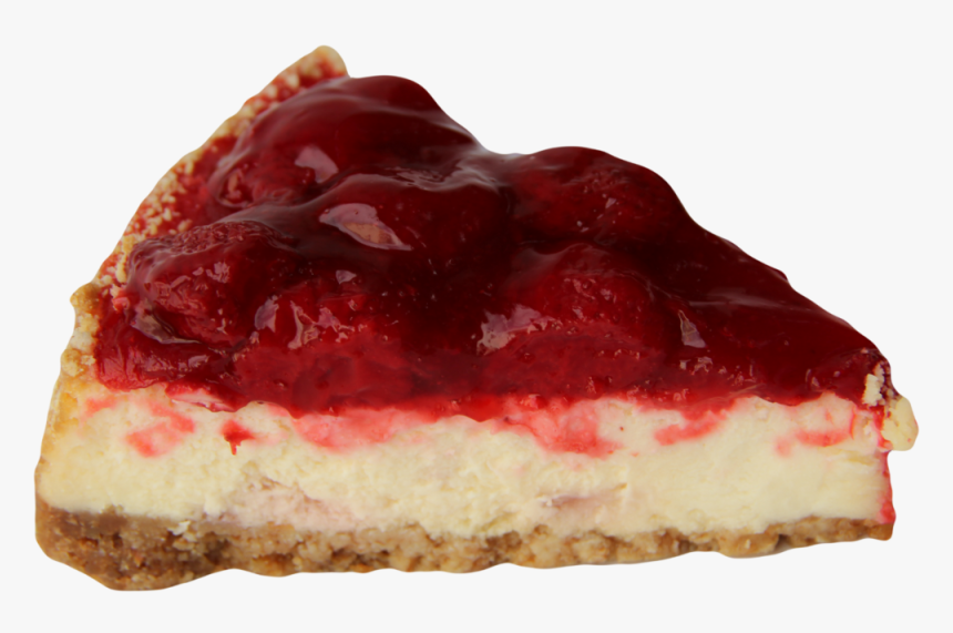 Strawberry Cheesecake Slice , Png Download - Strawberry Cheesecake Piece, Transparent Png, Free Download