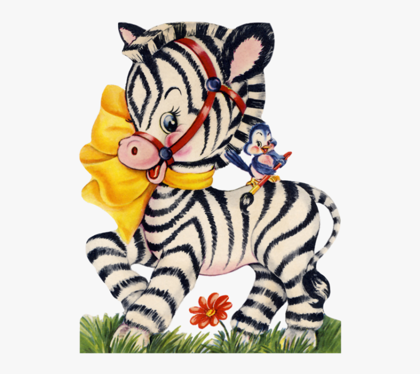 Baby Zebra Png - Drawing, Transparent Png, Free Download