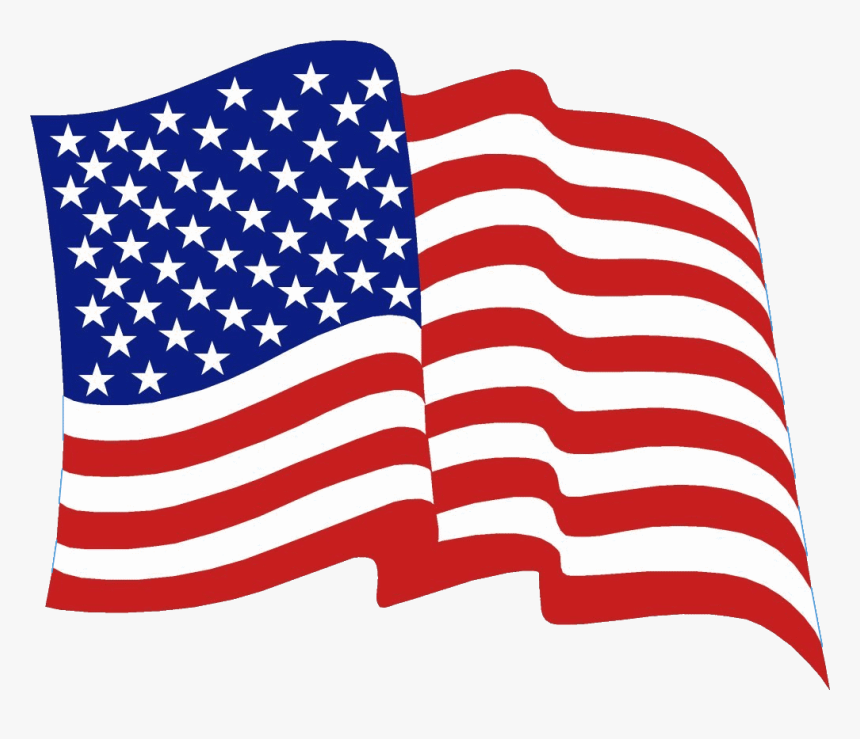 Us Flag Waving Clipart, HD Png Download, Free Download