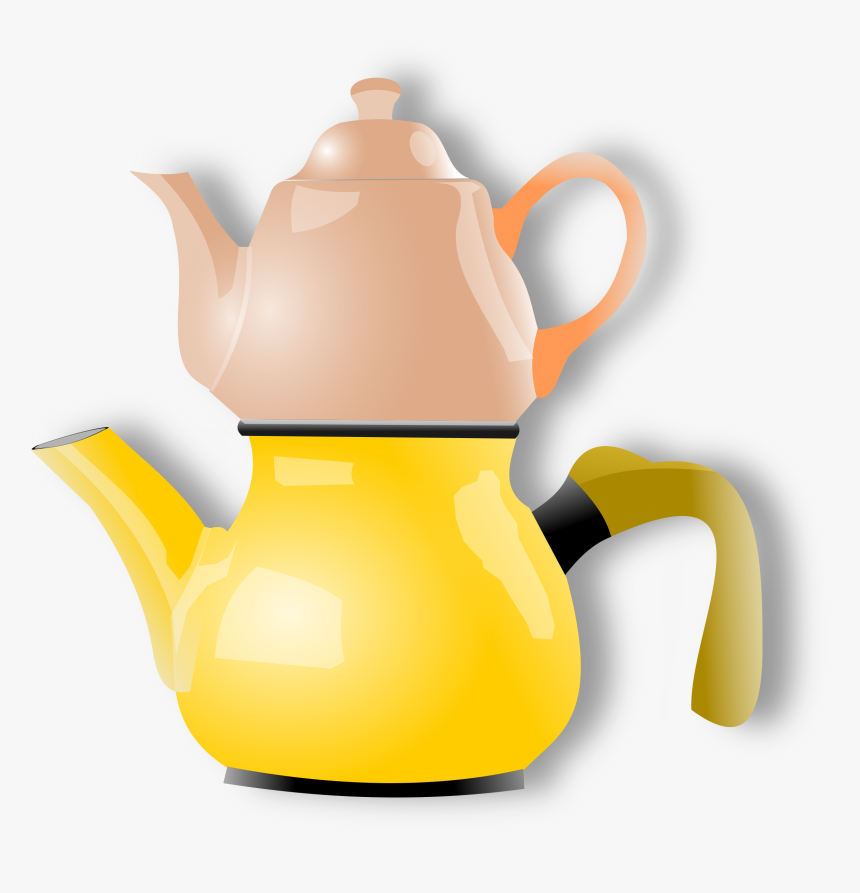 Shiny Teapot Clip Arts - Çaydanlık Vektör, HD Png Download, Free Download