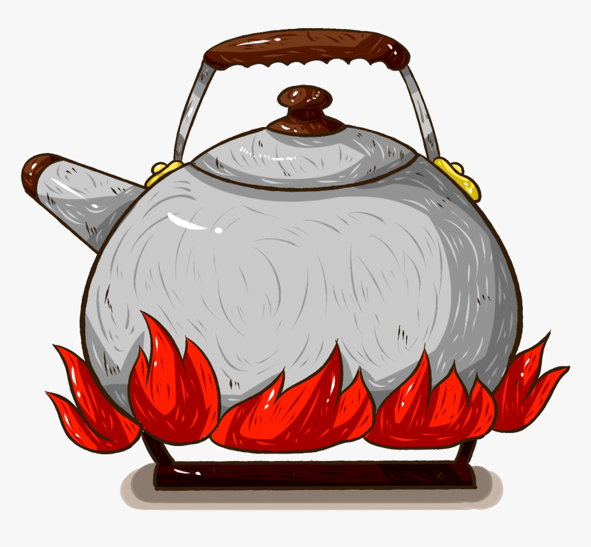 Hand Painted Commercial Daily Necessities Kettle Png - Portable Network Graphics, Transparent Png, Free Download
