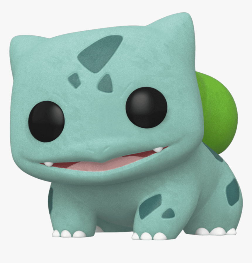 Bulbasaur Fl Pop Ec20 Rs - Funko Pop Pokemon Flocked, HD Png Download, Free Download