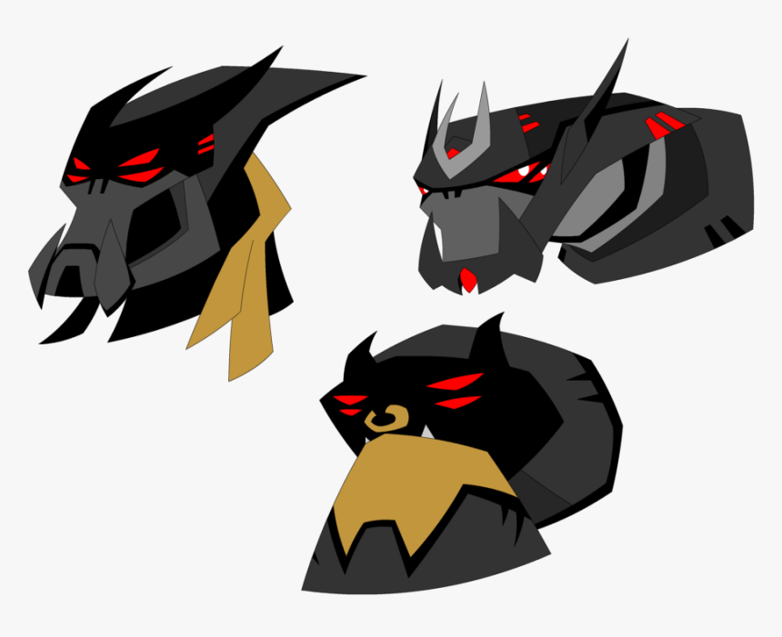 Animated Head Studies - Transformers Animated Dreads, HD Png Download, Free Download