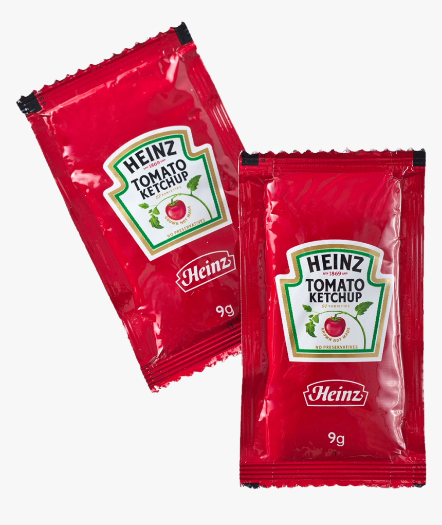 Tomato Ketchup Sachet - Heinz Tomato Ketchup 9g, HD Png Download, Free Download