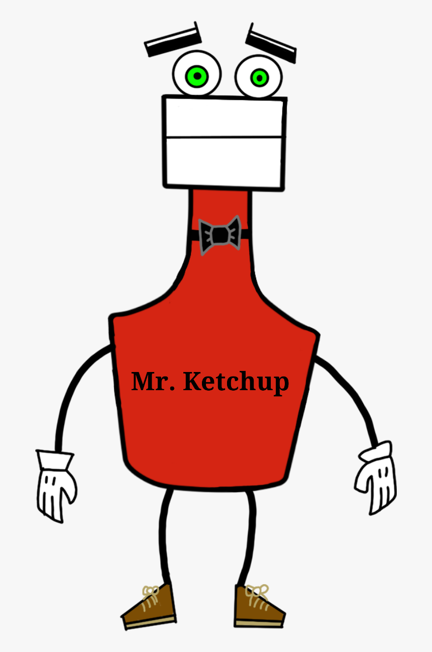 Mr Ketchup , Png Download - Cartoon, Transparent Png, Free Download