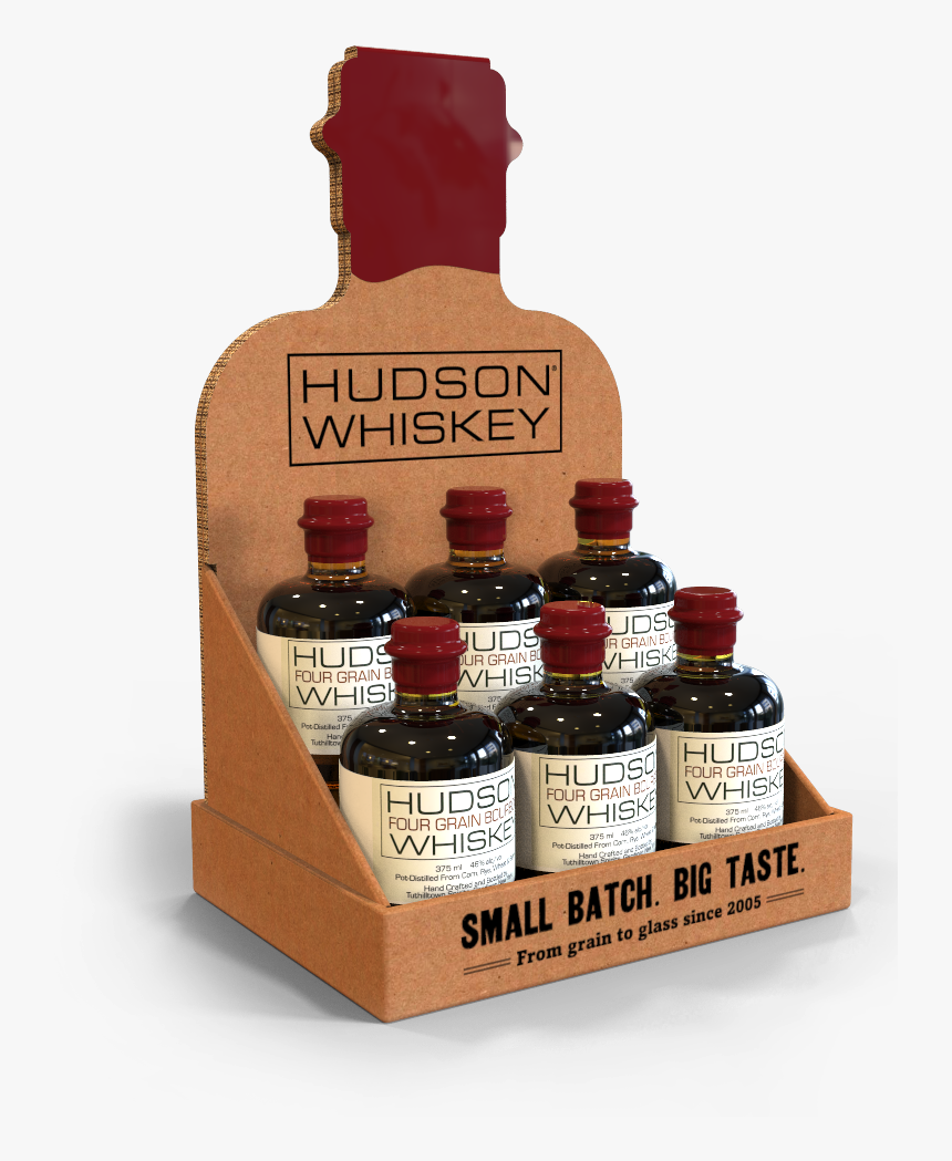 150707-3 Counter Display1 - Hudson Whiskey, HD Png Download, Free Download