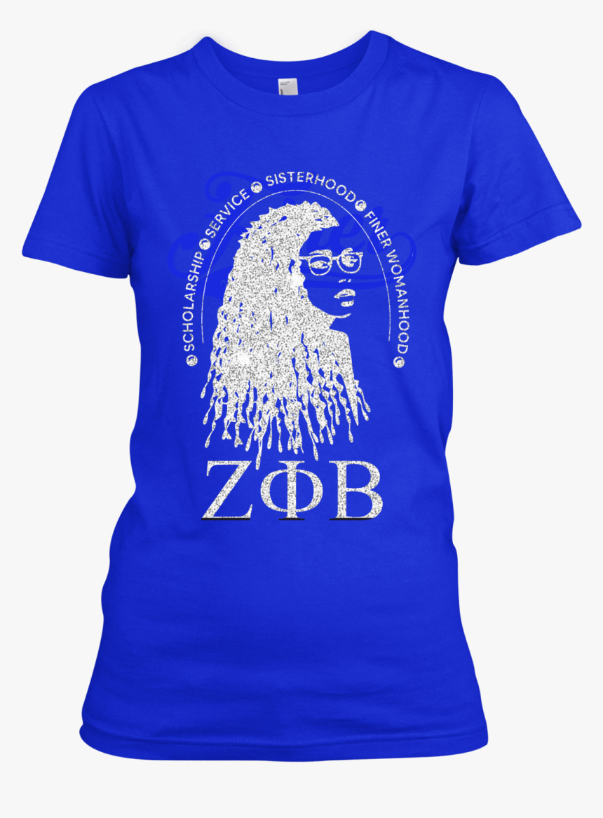 Zeta Phi Beta Finer Dreads T Shirt"
 Data Zoom="//cdn - T-shirt, HD Png Download, Free Download