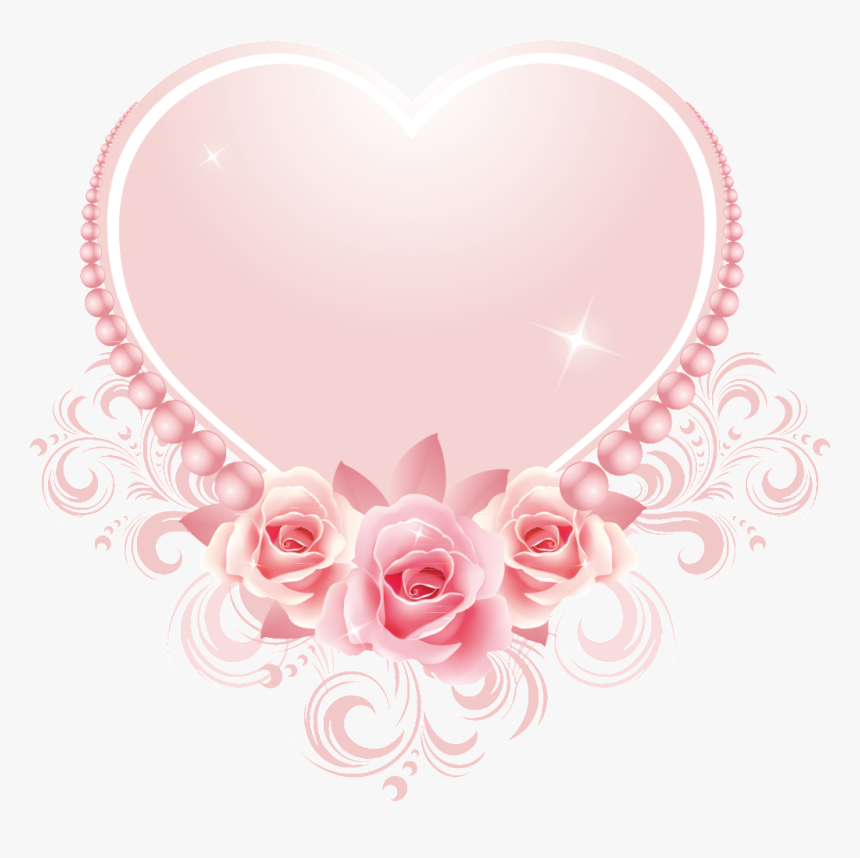 Transparent Real Heart Png - Heart Frame For Wedding Png, Png Download, Free Download