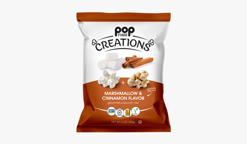 Marshmallow & Cinnamon Flavor Gourmet Popcorn Mix - Gourmet, HD Png Download, Free Download