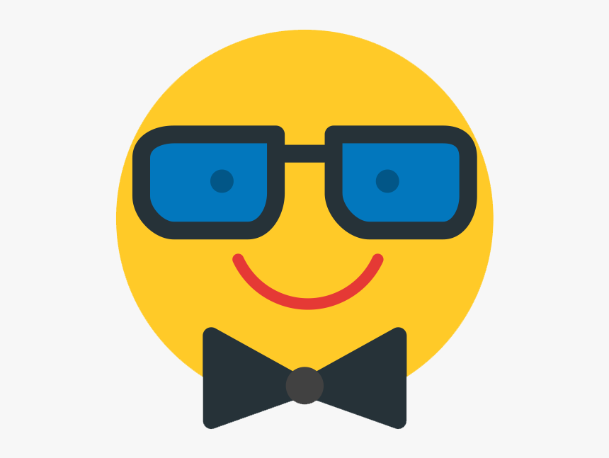 Cool Whatsapp Hipster Emoji Png Clipart, Transparent Png, Free Download