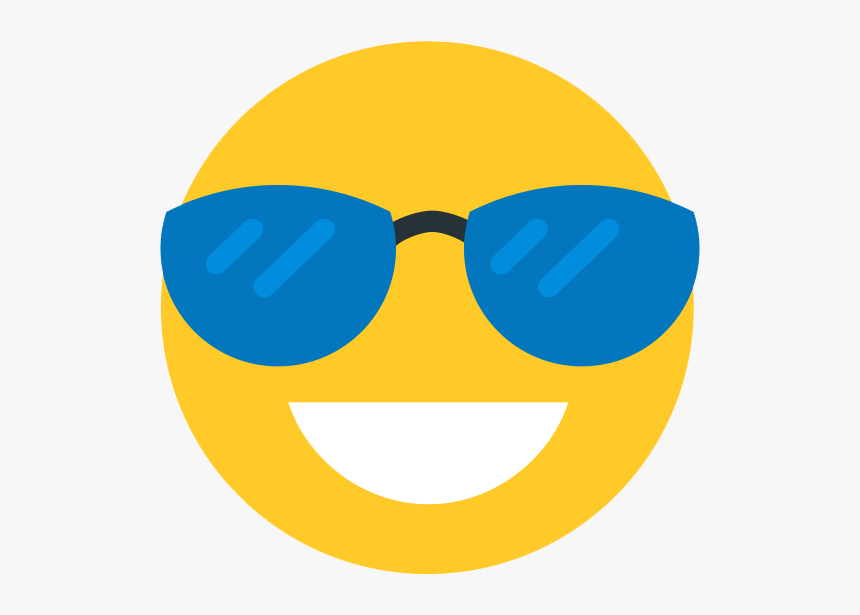 Whatsapp Hipster Emoji Transparent Images Png - Smiley, Png Download, Free Download