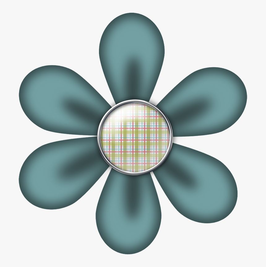 Flower Button Png, Transparent Png, Free Download