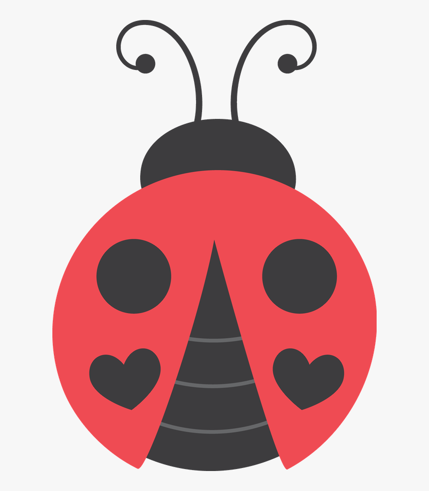 Symmetry Clipart Ladybug - Joaninha Jardim Encantado Png, Transparent Png, Free Download