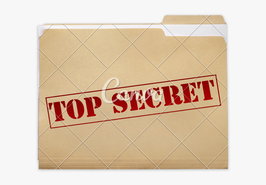 Transparent Folders Top Secret - Folder Top Secret Png, Png Download, Free Download