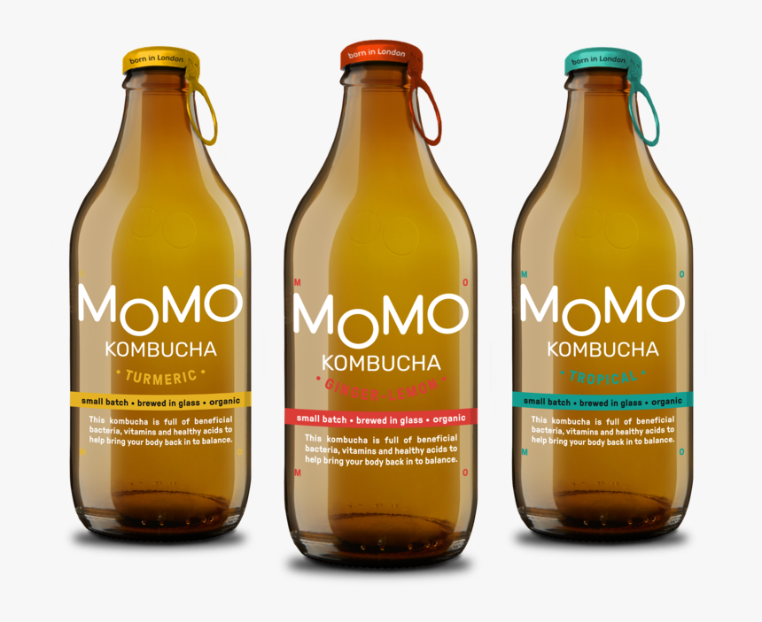 180827 Momo Ourflavours - Momo Kombucha Turmeric, HD Png Download, Free Download